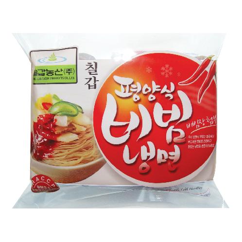 North Korean Style(Cold noodles with hot sauce)